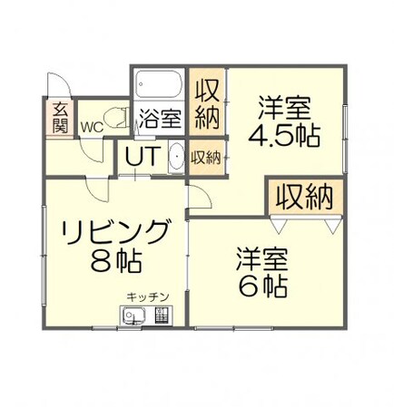 コーポ木村の物件間取画像